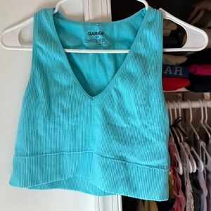 Cyan Garage crop top